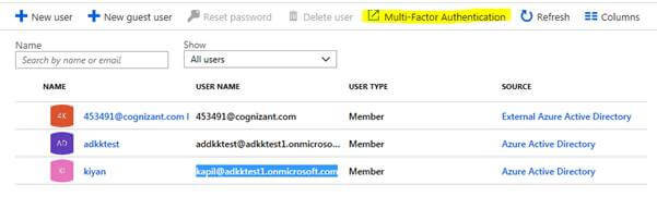 How To Enable Azure AD Multifactor Authentication Using Azure Portal